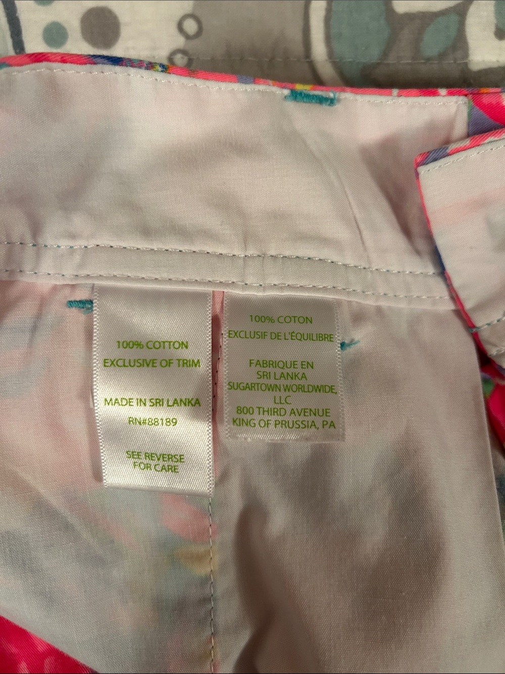 Lilly Pulitzer Callahan Neon Pink Multi-Color Floral Print Shorts - Picture 11 of 12